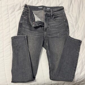 Old Navy Charcoal Denim Pants- 0 petite